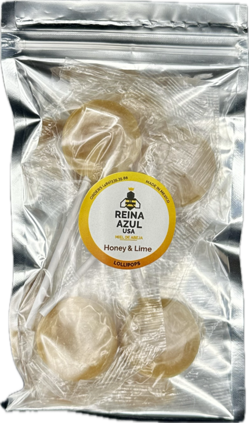 Honey & Lime Lollipops