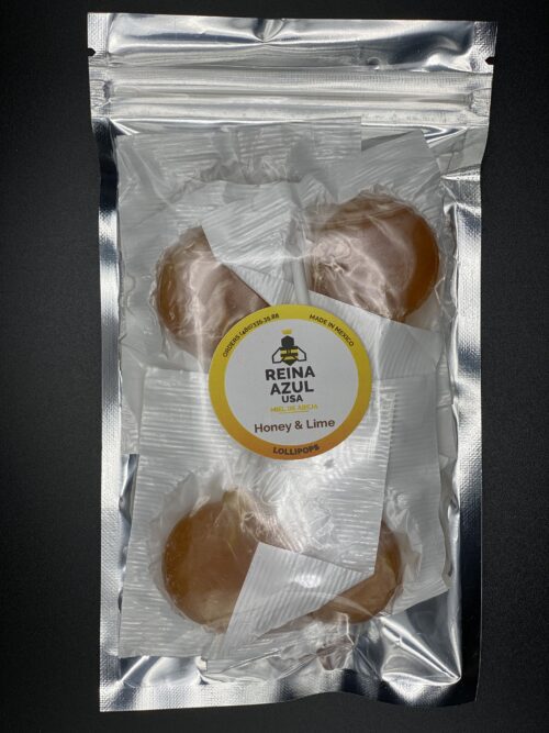 Honey & Lime Lollipops